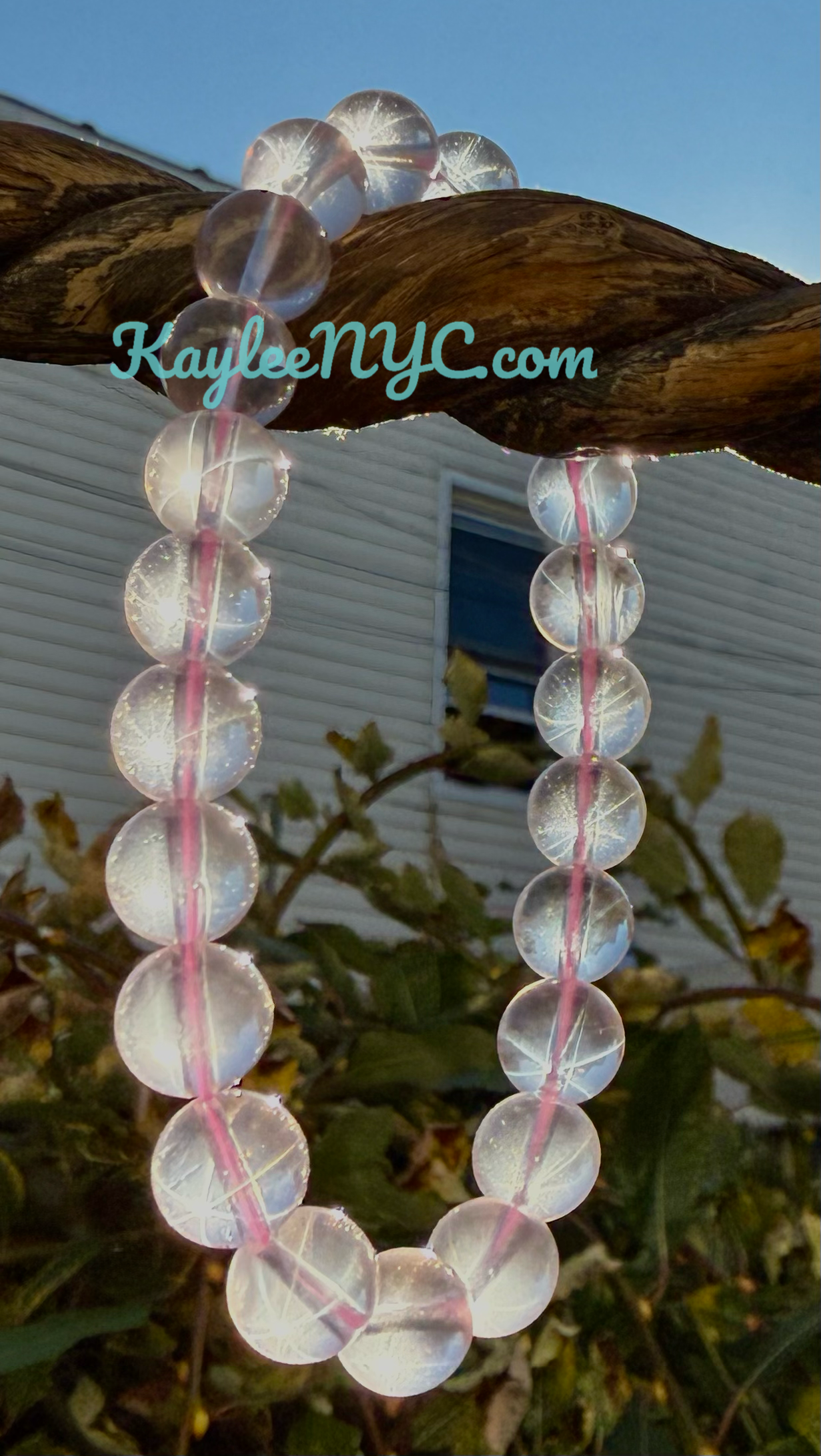 Star Rose Quartz Bracelet