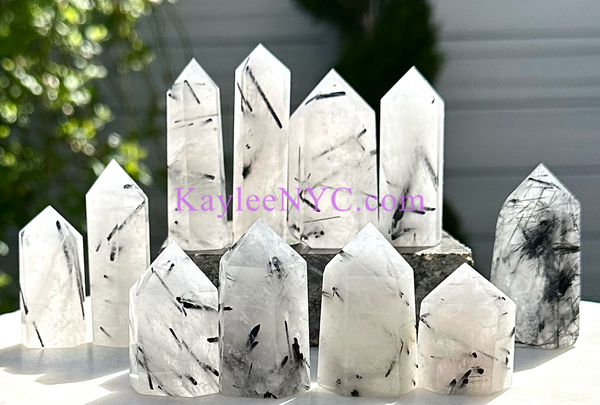 Tourmalinated Quartz Tower
