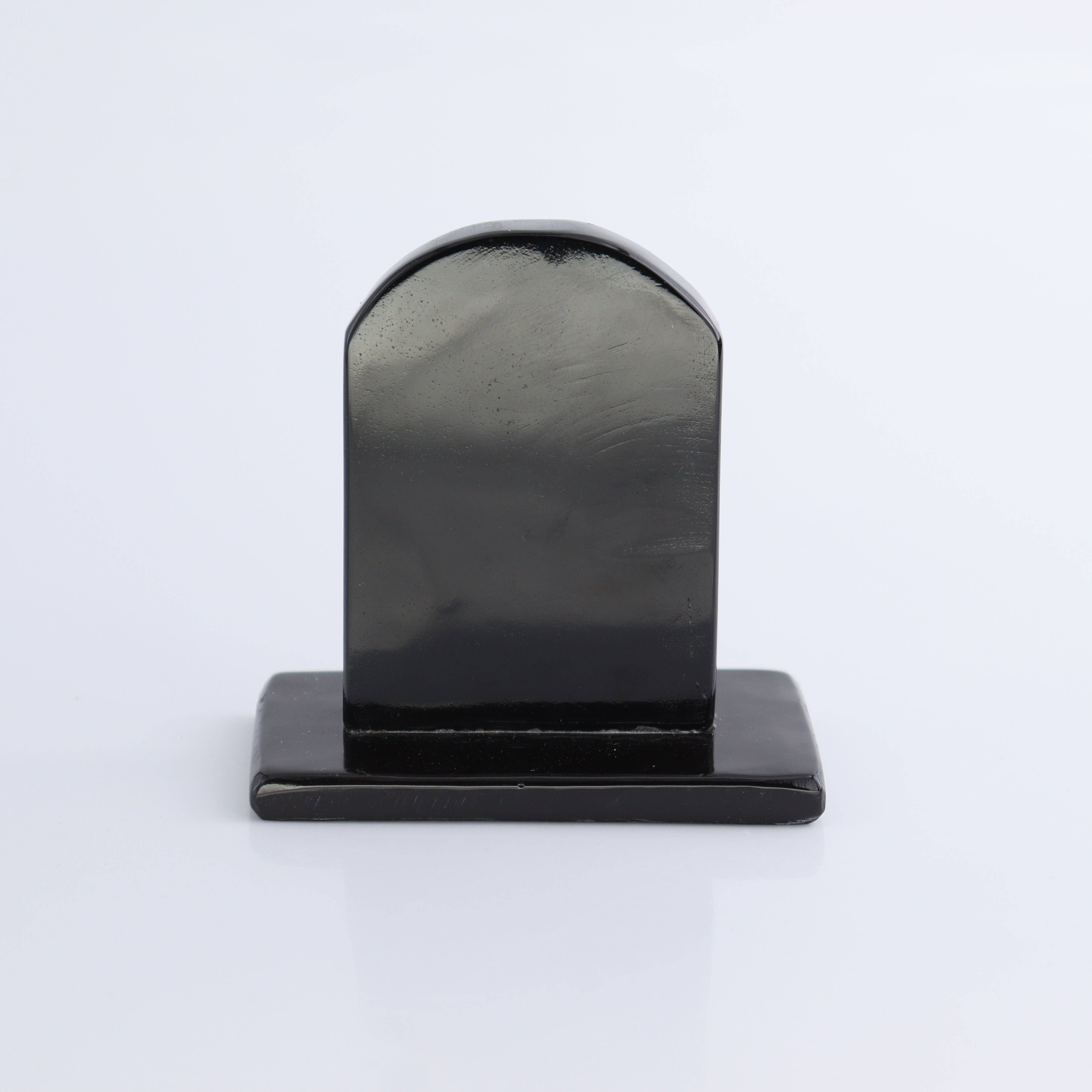 Black Marble Tombstone