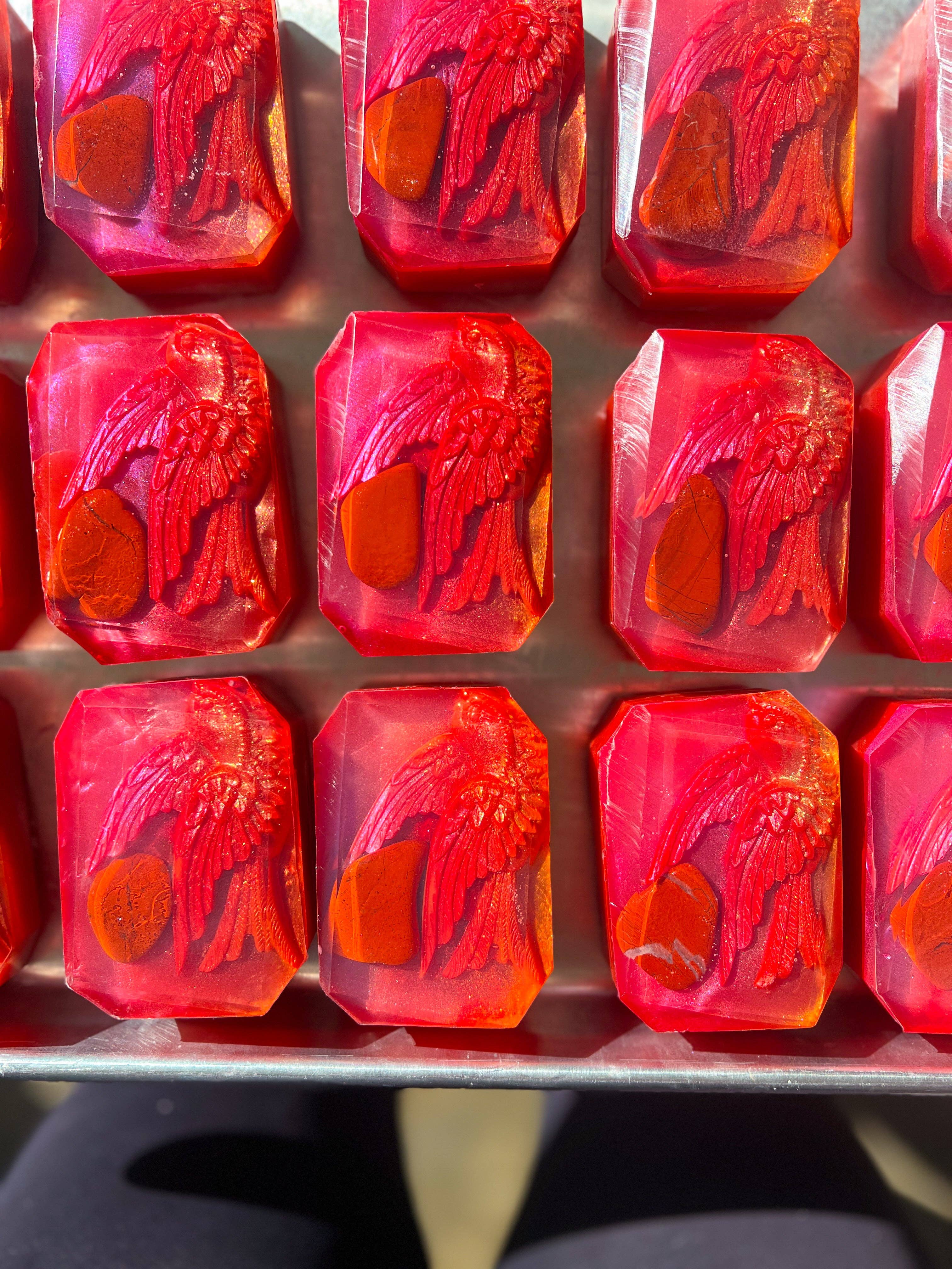 Ruby Wings Soap