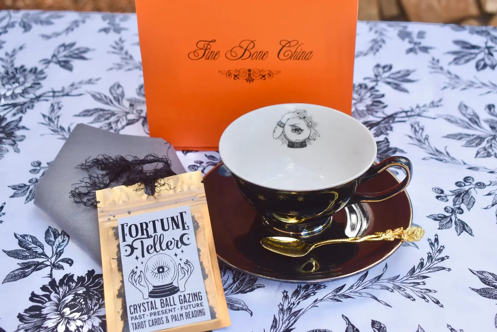 Crystal Ball Teacup & Saucer