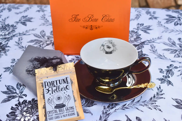 Crystal Ball Teacup & Saucer