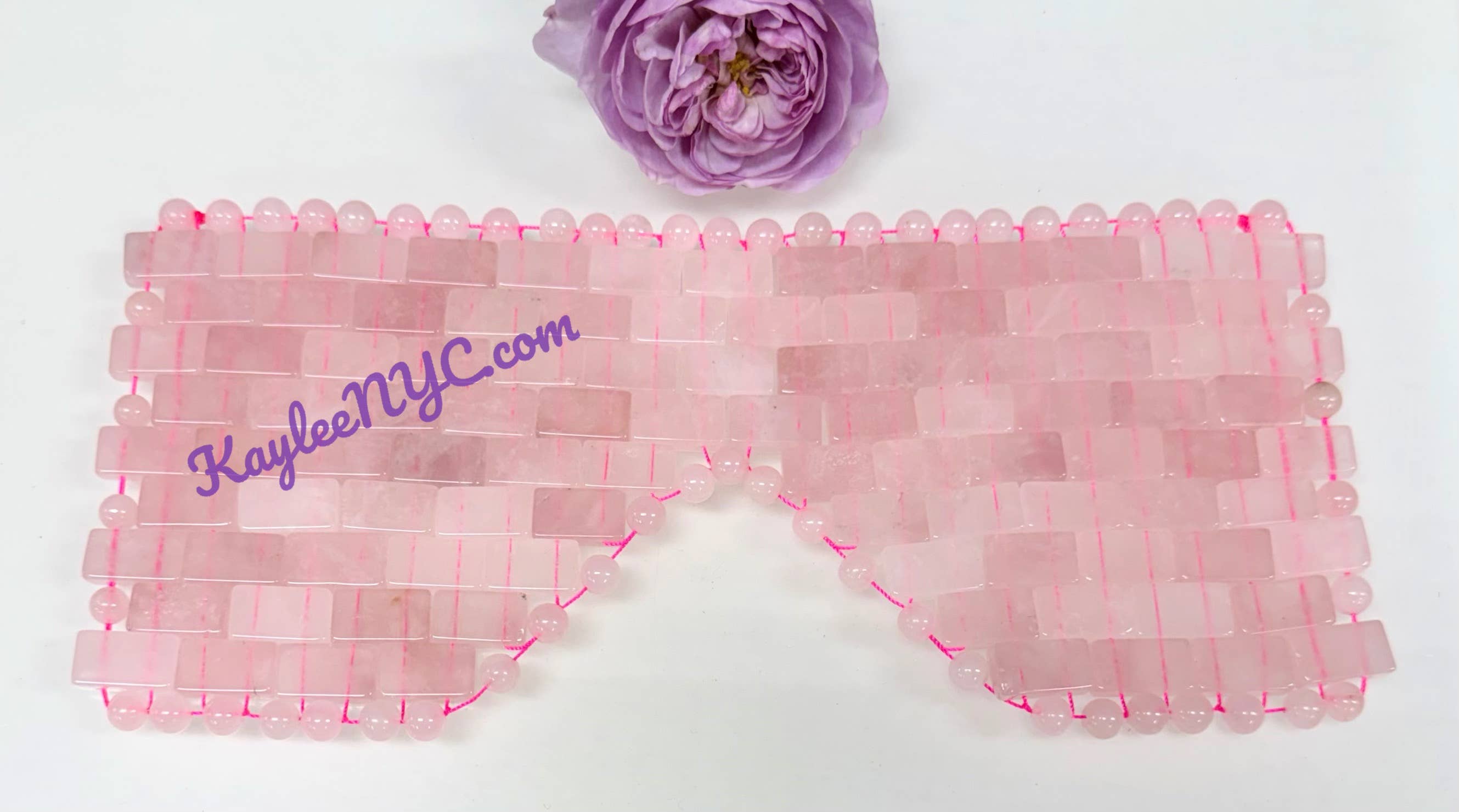 Rose Quartz Eye Mask