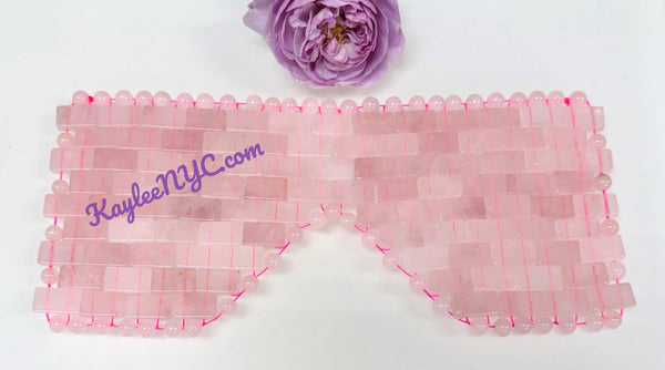 Rose Quartz Eye Mask