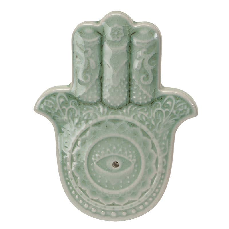Hamsa Incense Burner