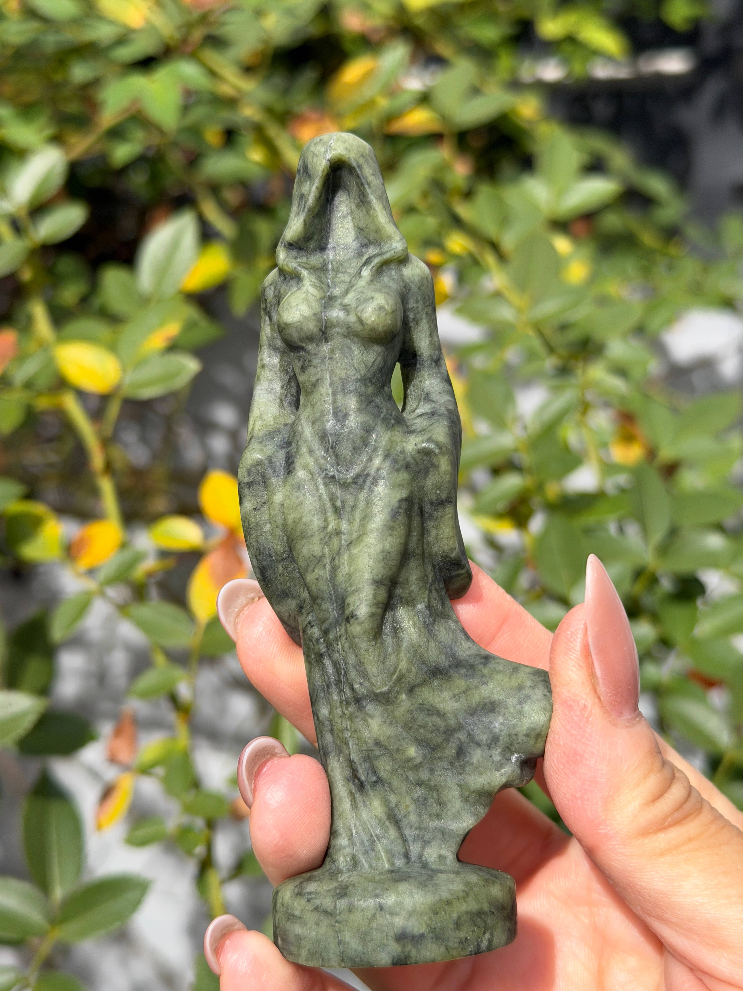 Feminine Ghost Carving
