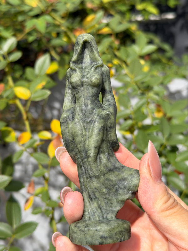 Feminine Ghost Carving