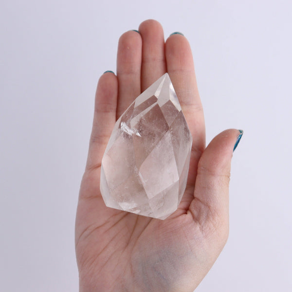 Quartz Faceted Freeform
