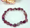 Pink Tourmaline Tumble Bracelet