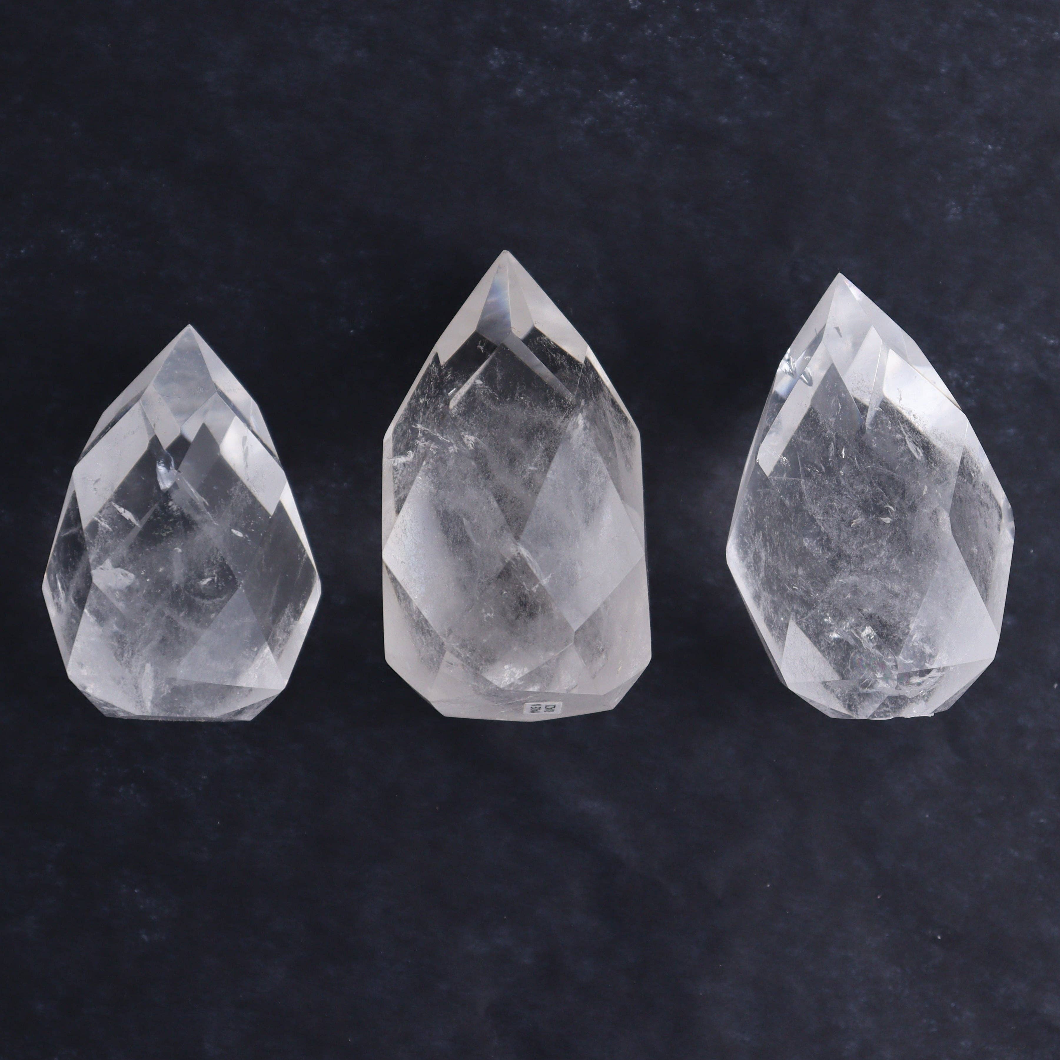Quartz Faceted Freeform