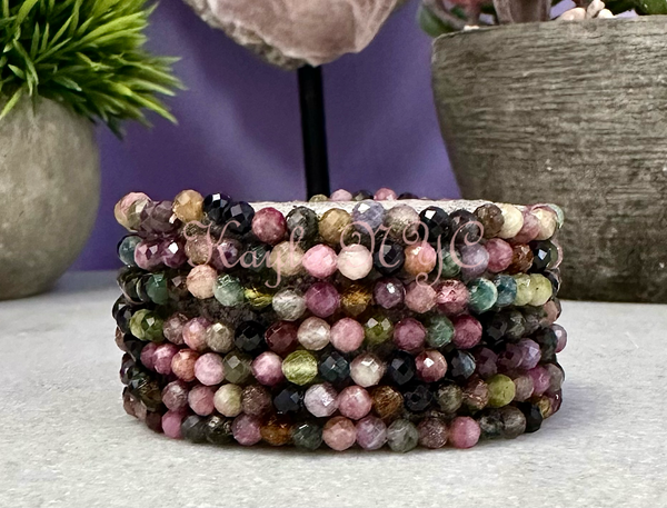 Watermelon Tourmaline 4mm