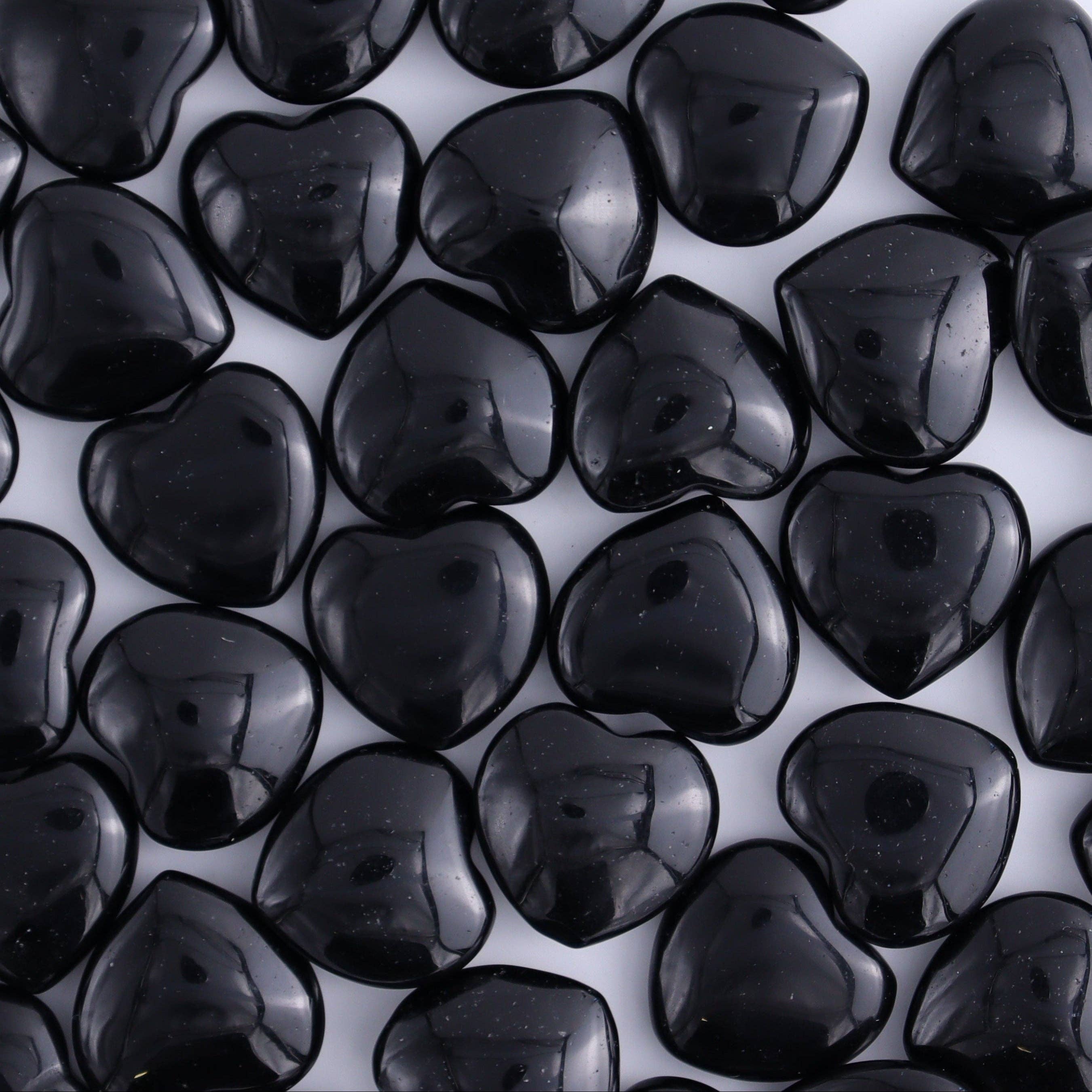 Mini Obsidian Heart