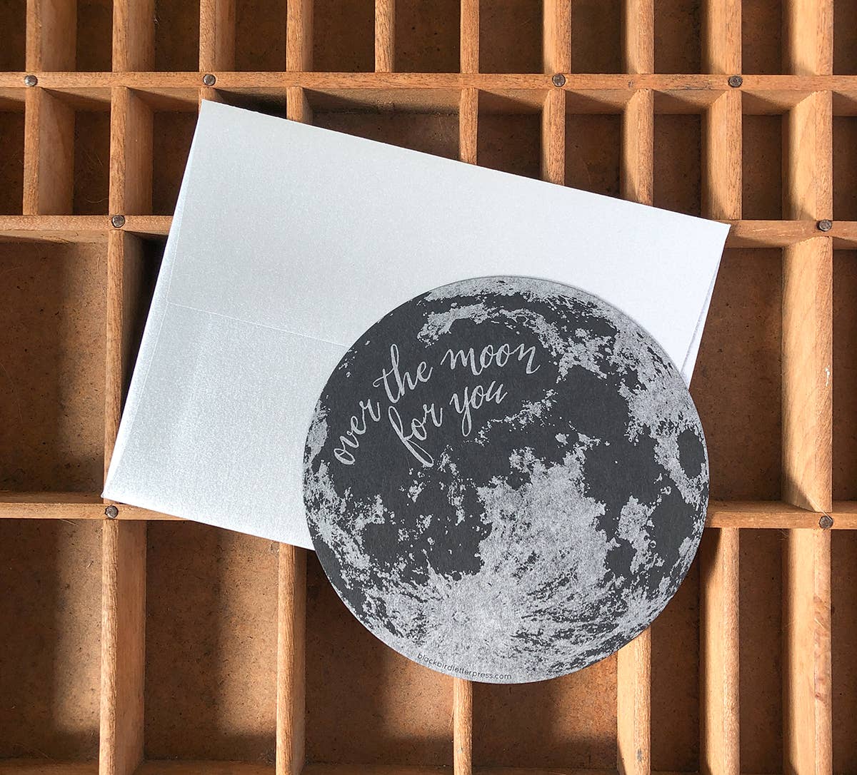 Over The Moon Card