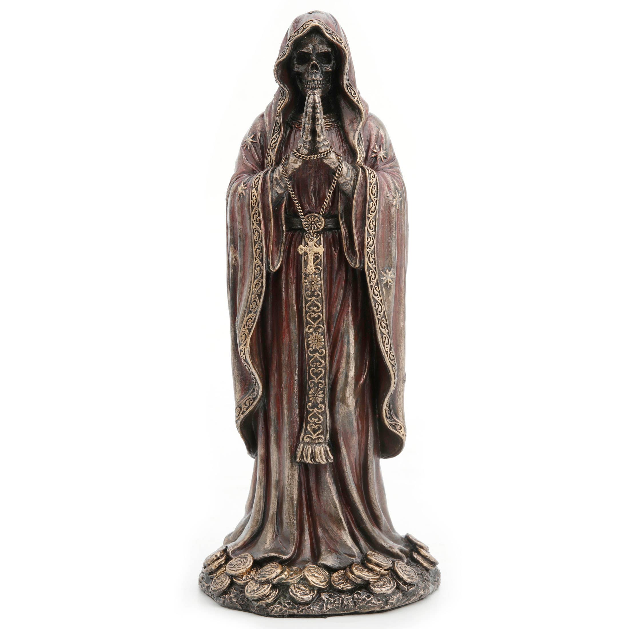 Santa Muerte with Rosary
