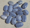 Blue Lace Agate Palm Stone