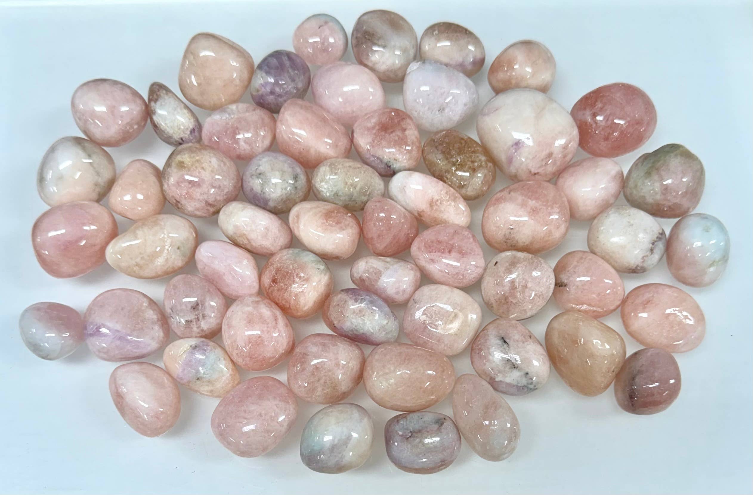 Pink Morganite Tumbled Stone