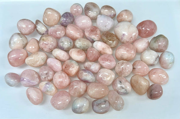 Pink Morganite Tumbled Stone
