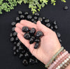 Black Obsidian Tumbled Stone (0.5kg/1.1lbs) 20-25mm