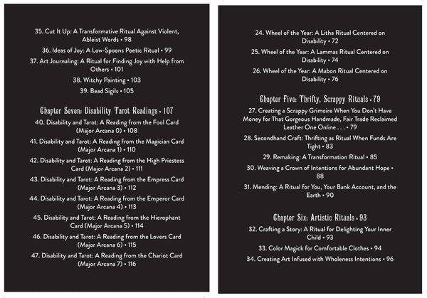 Disabled Witchcraft: 90 Rituals