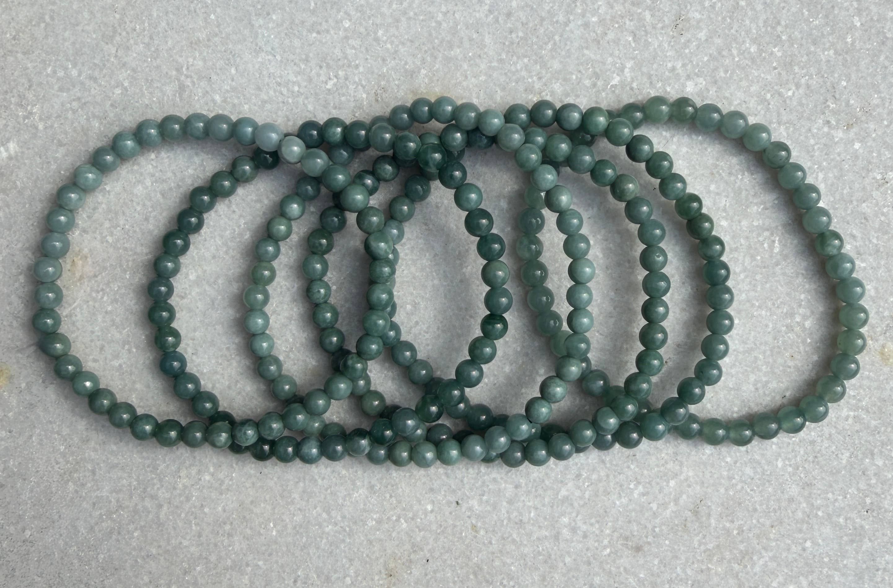 Guatemala Jade Bracelet 4mm