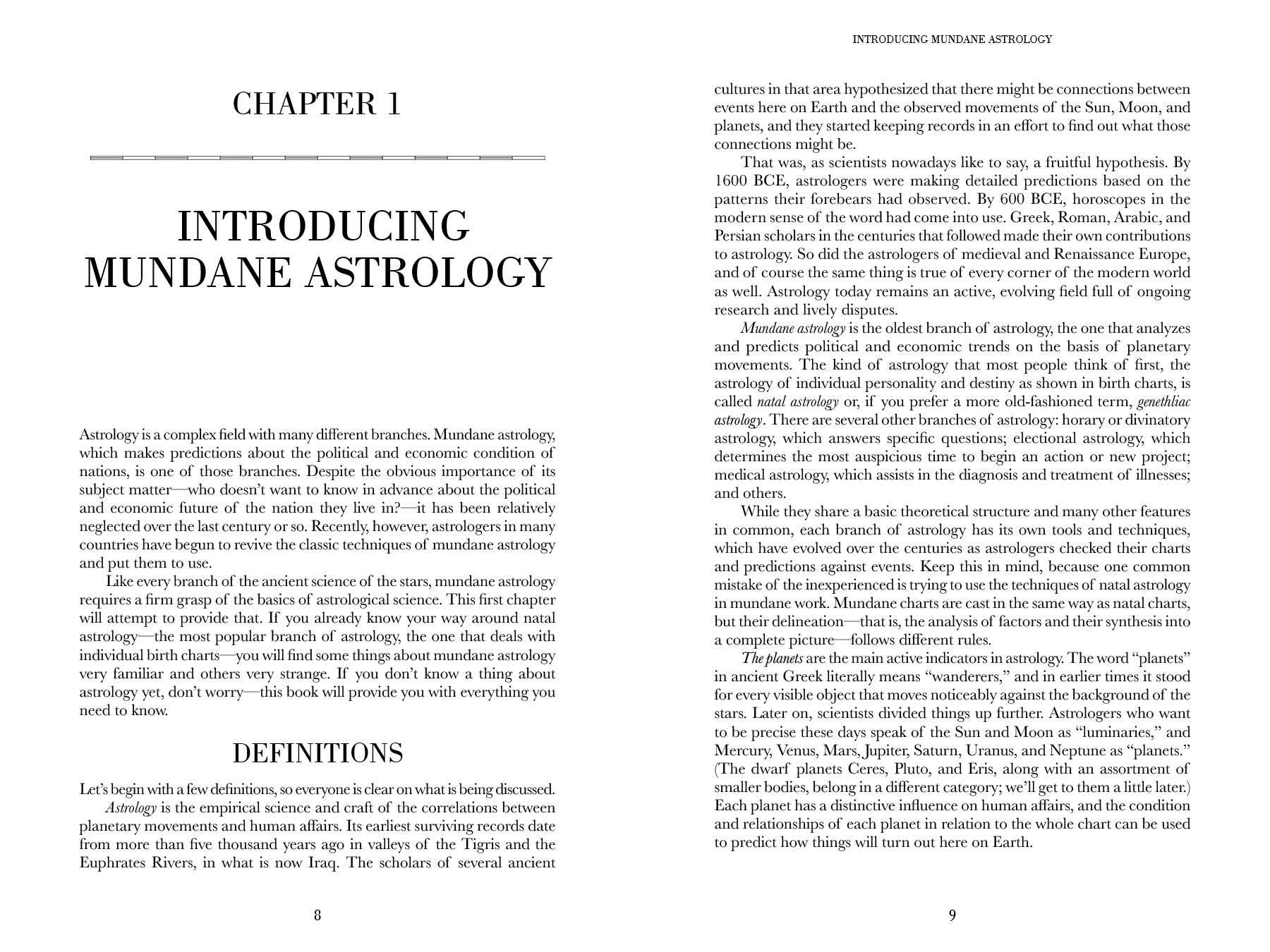 The Astrology of Nations
