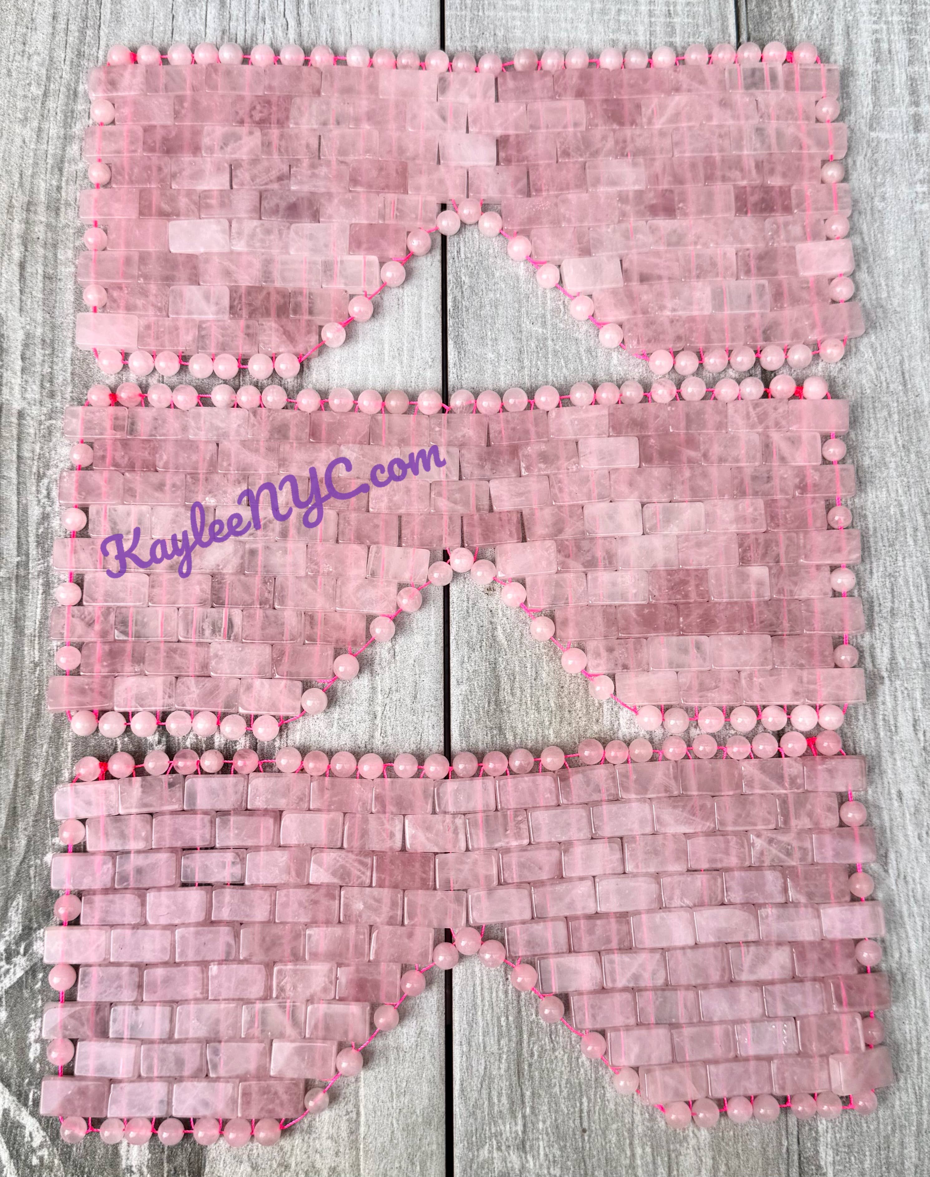 Rose Quartz Eye Mask