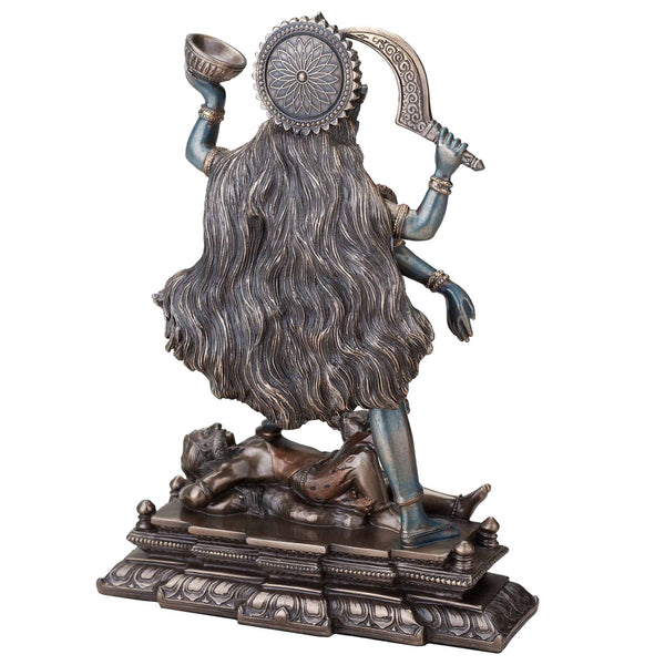 Kali Stepping On Shiva