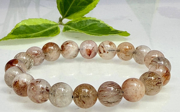 11.5mm Natural Rutilated Quartz