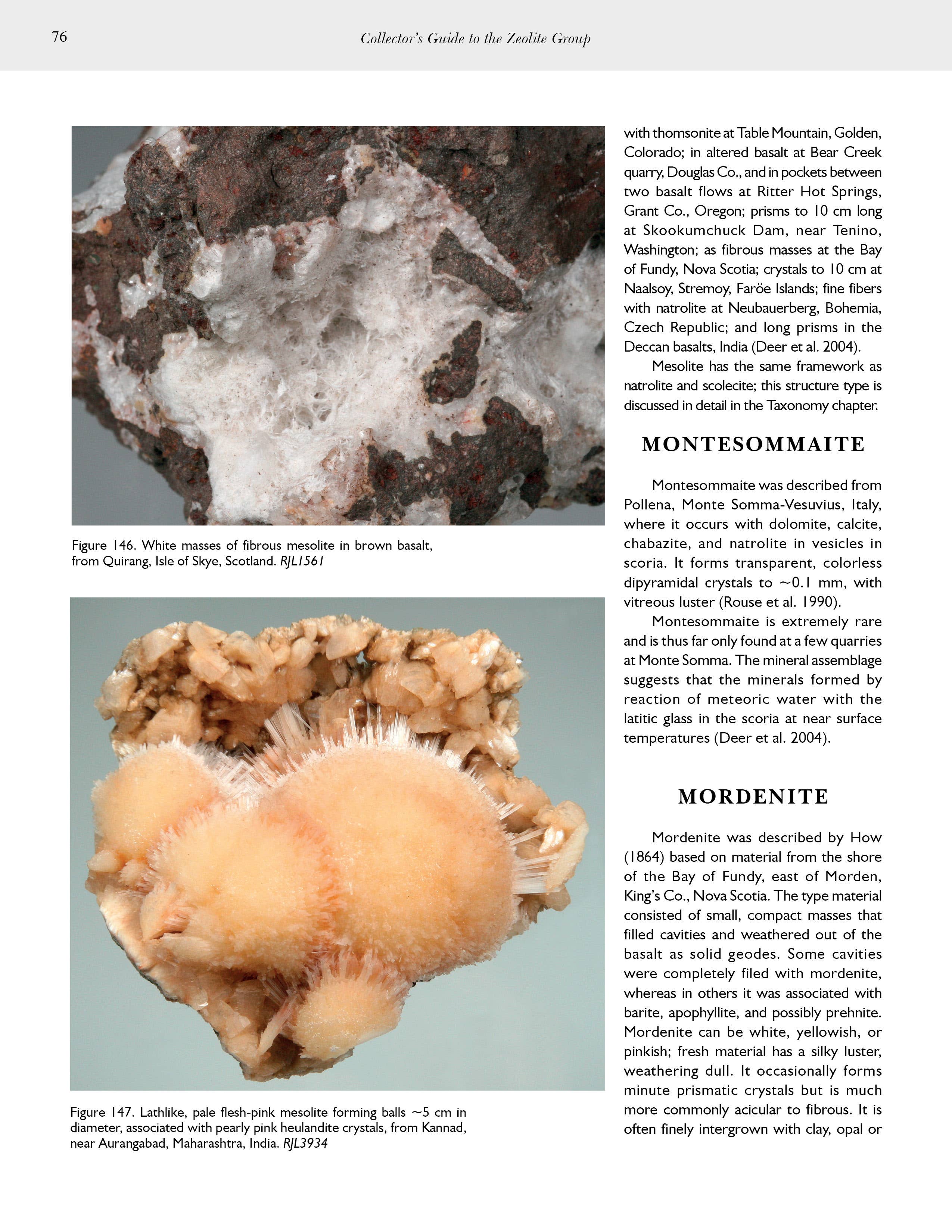 Collector's Guide to the Zeolite Group