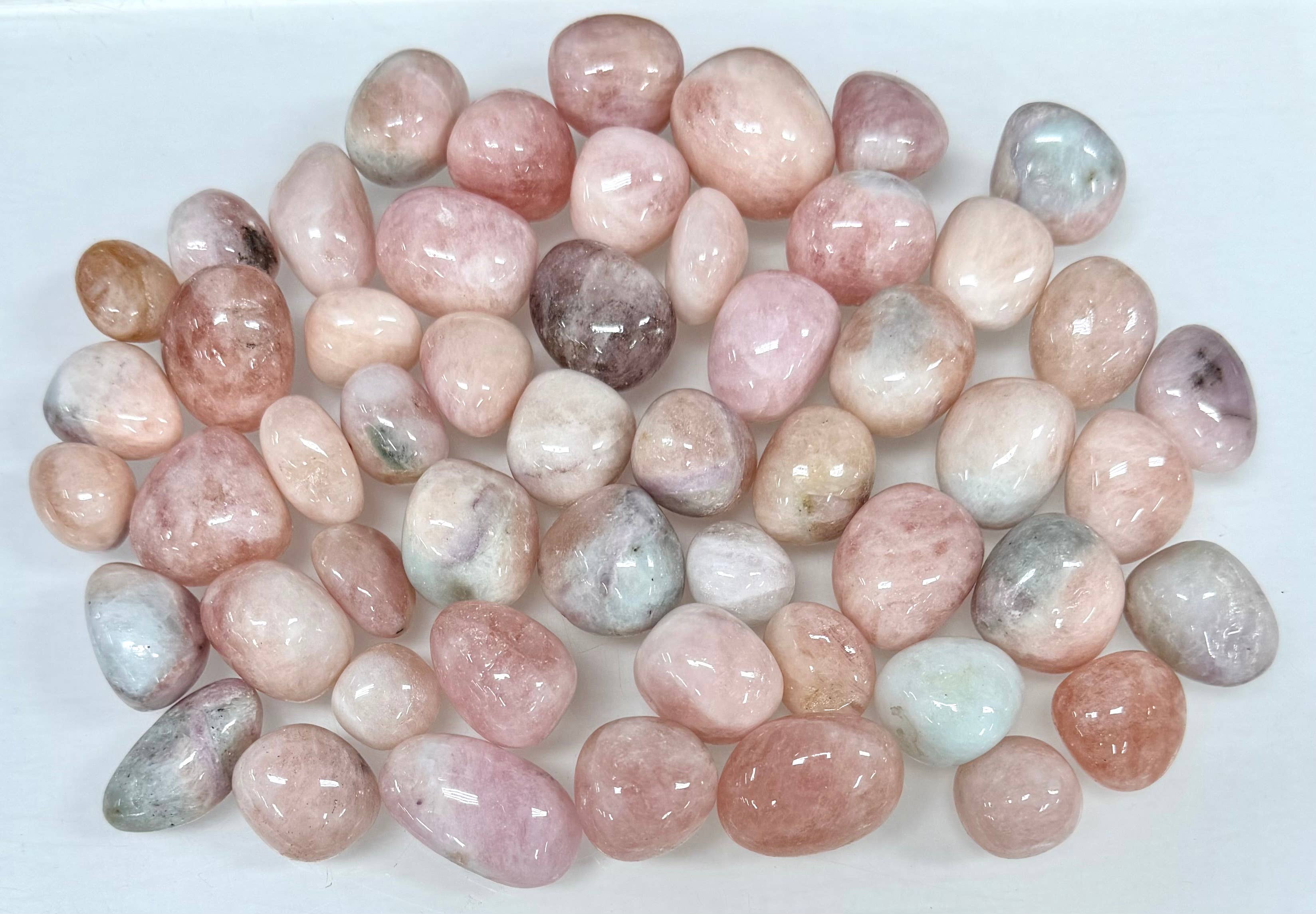 Pink Morganite Tumbled Stone