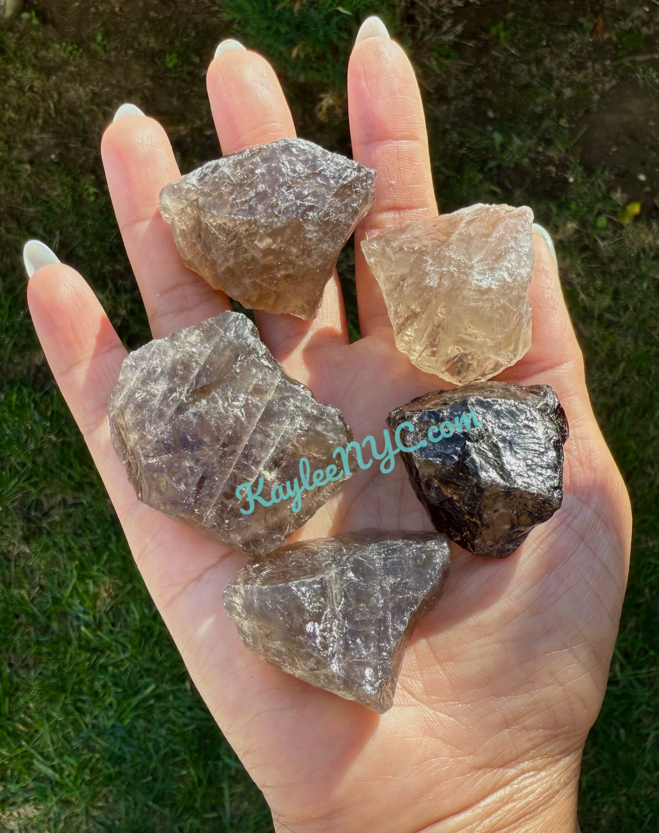 Raw Smoky Quarz