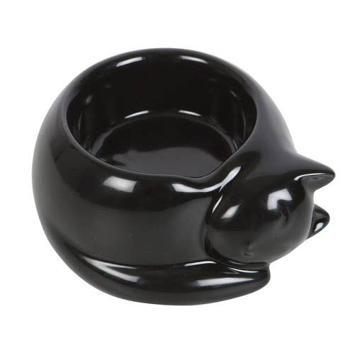 Black Cat Tealight Holder