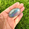 Sunset Labradorite Palm Stone