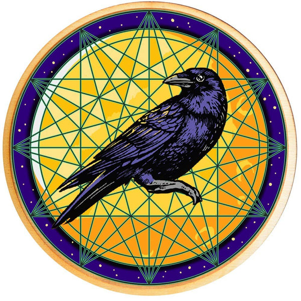 RAVEN CRYSTAL GRID