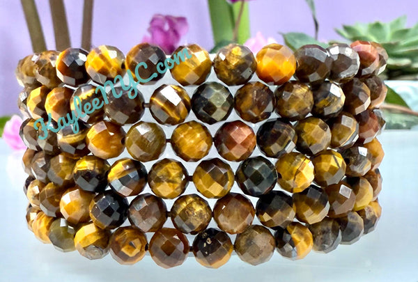 Faceted Tiger Eye Bracelet