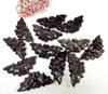 Silver Sheen Obsidian Bat