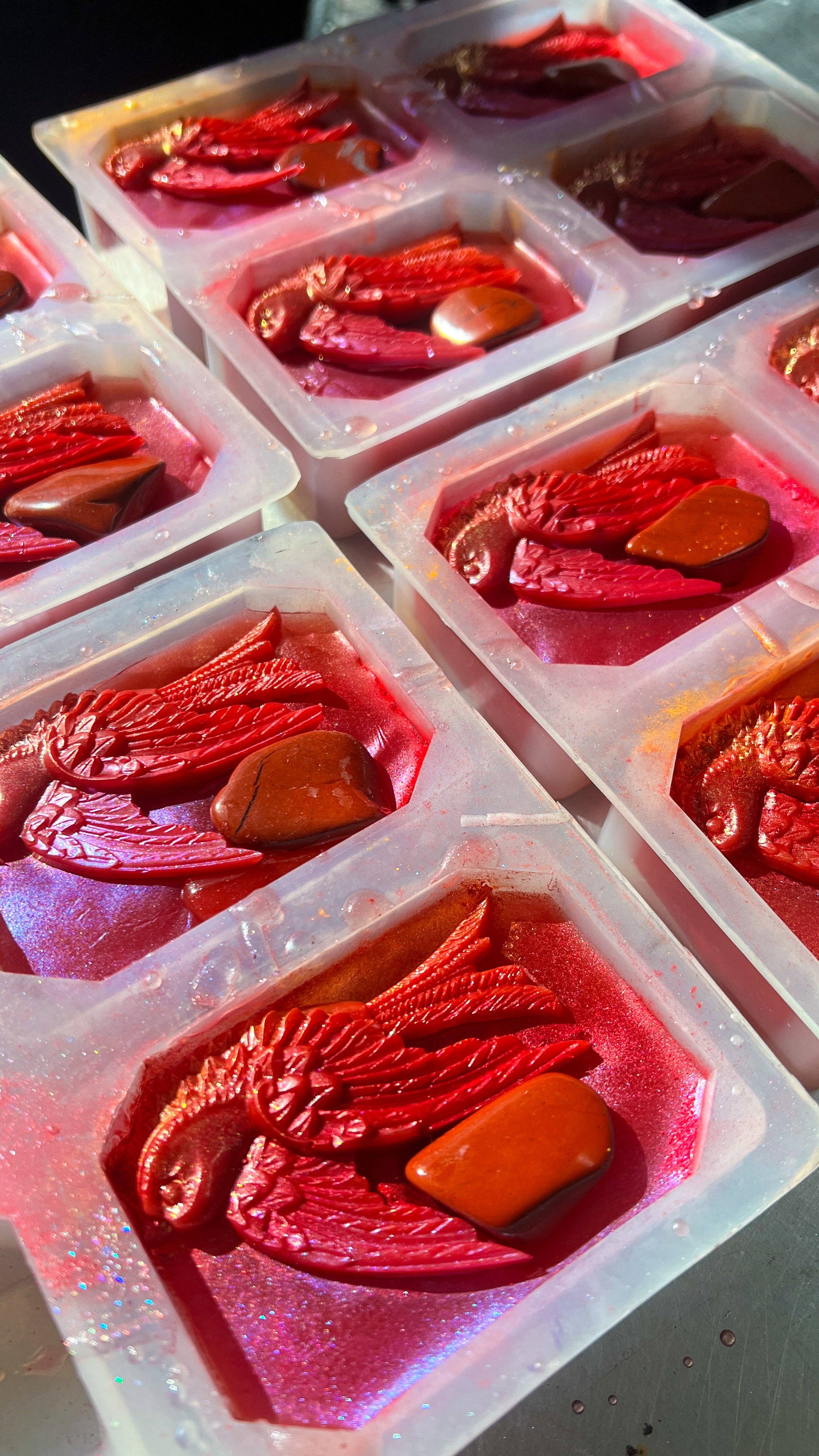 Ruby Wings Soap