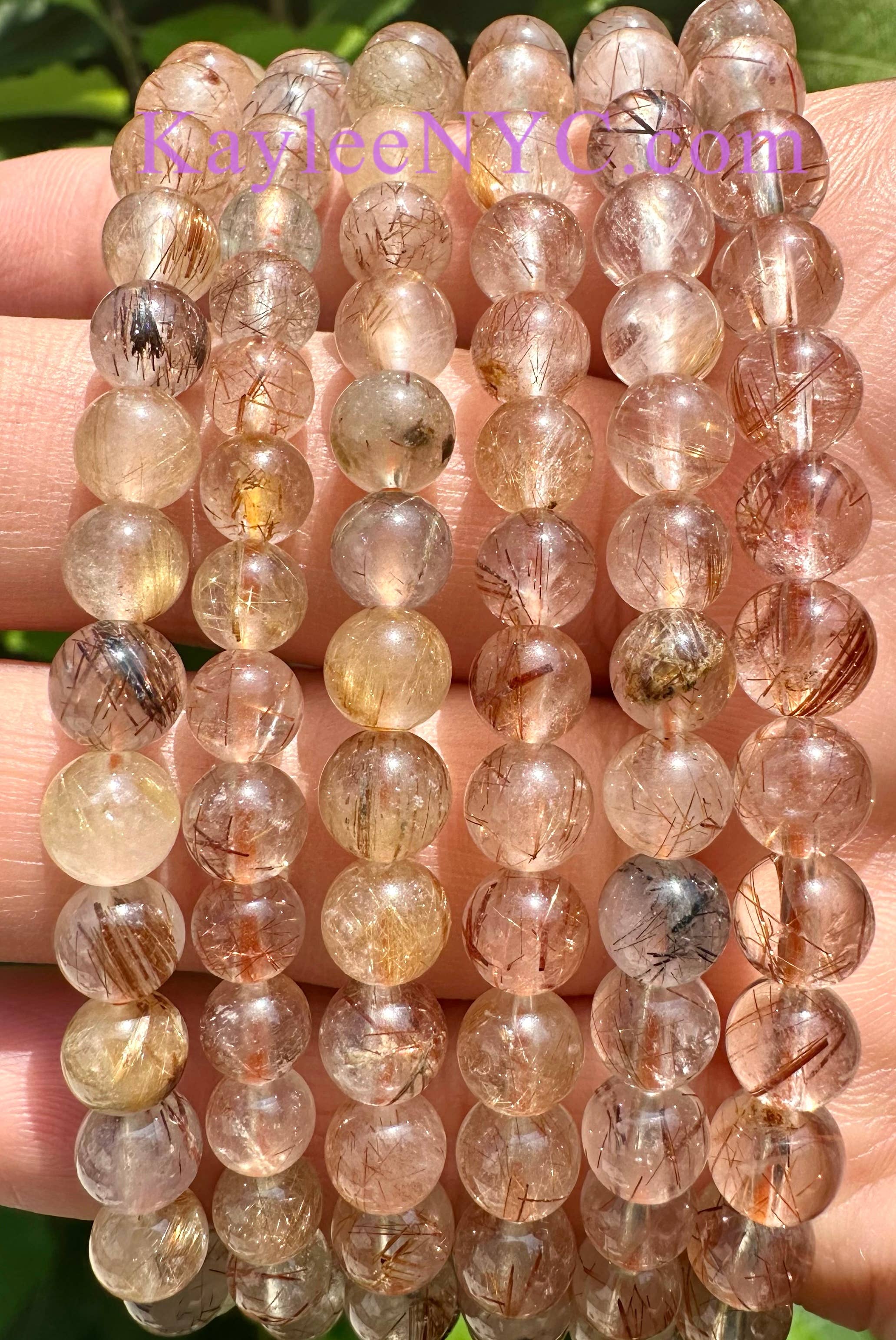 Copper Rutilated Quartz