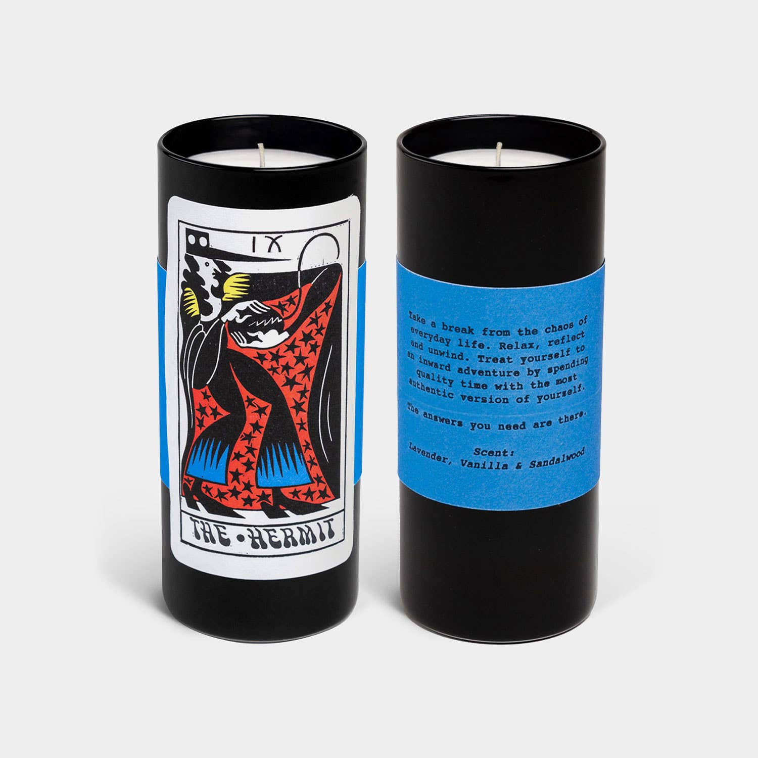 Tarot Hermit Candle