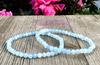 Aquamarine Faceted Bracelet