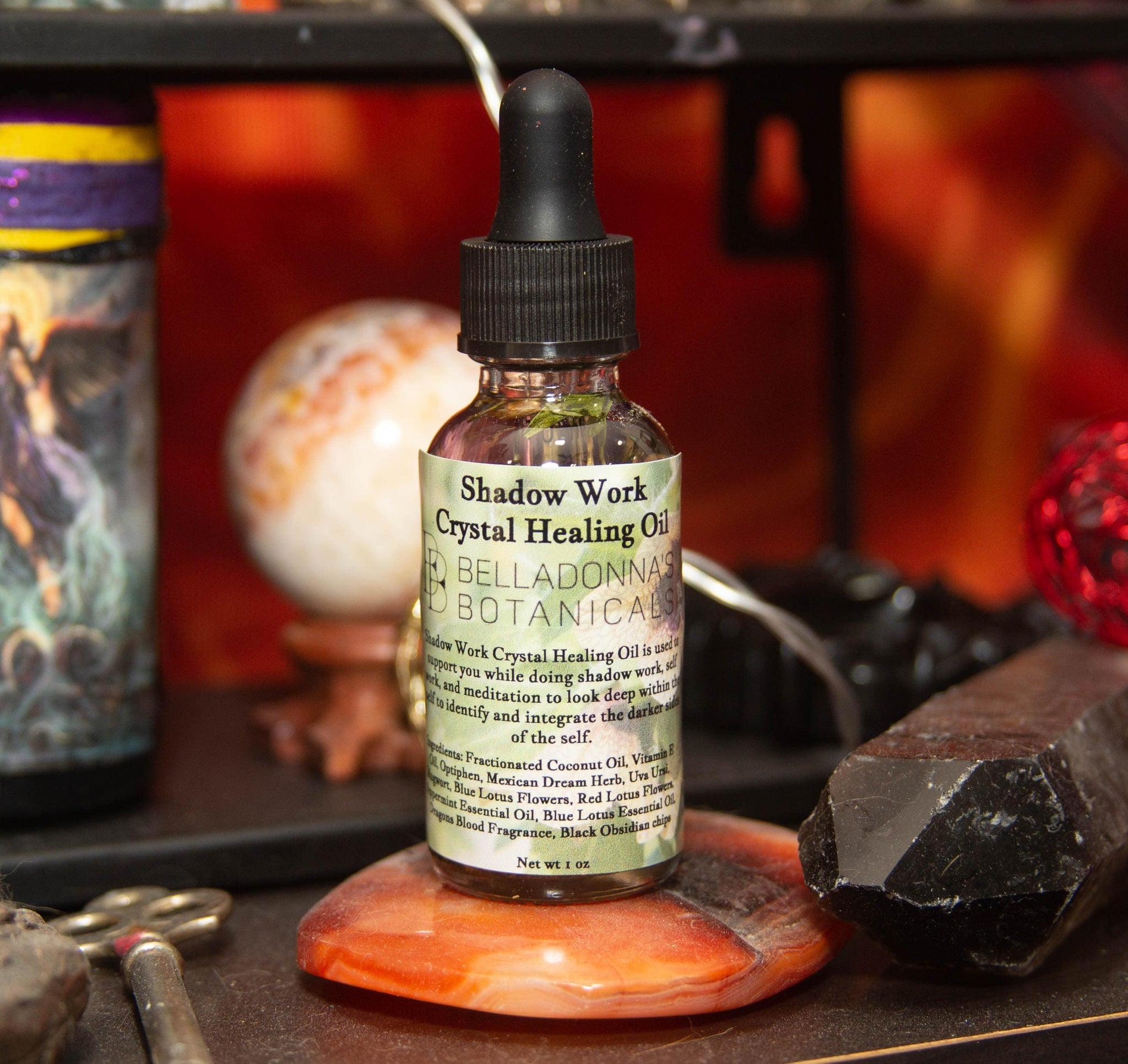 Shadow Work Crystal Healing Oil