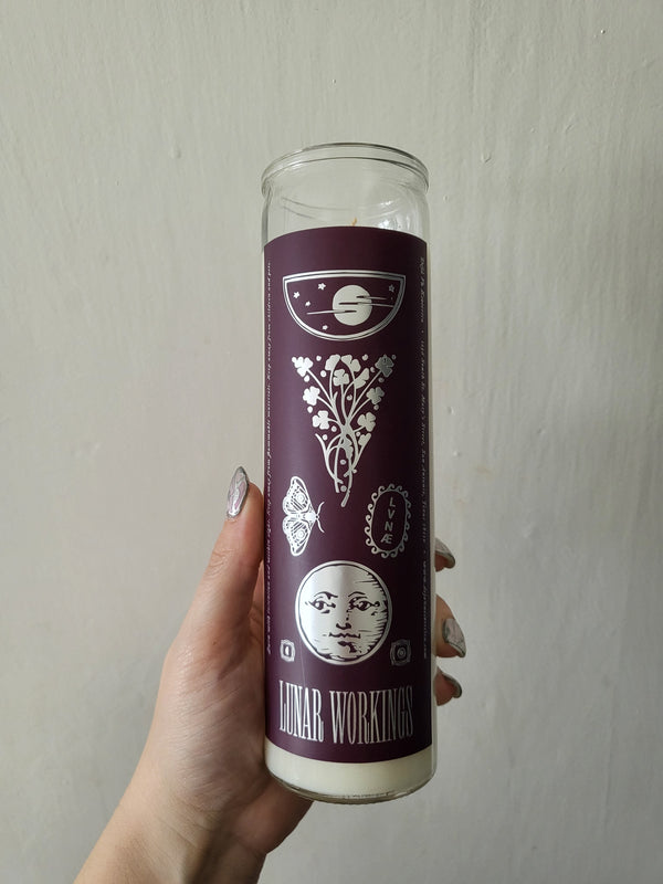 Lunar Workings Candle