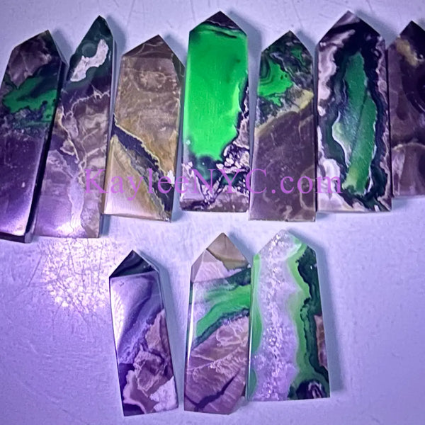 Volcano Agate Obelisk