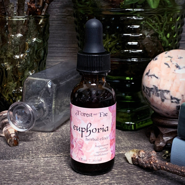 Euphoria Elixir • Witchy herbal tincture for happiness