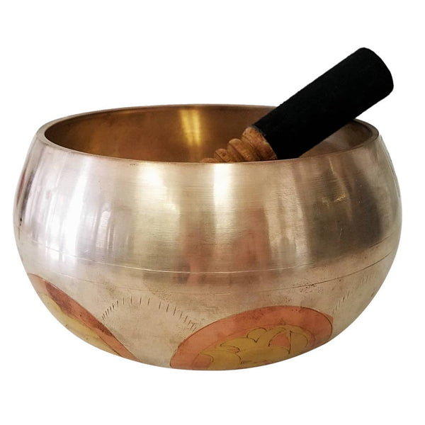 Tibetan Om Singing Bowl