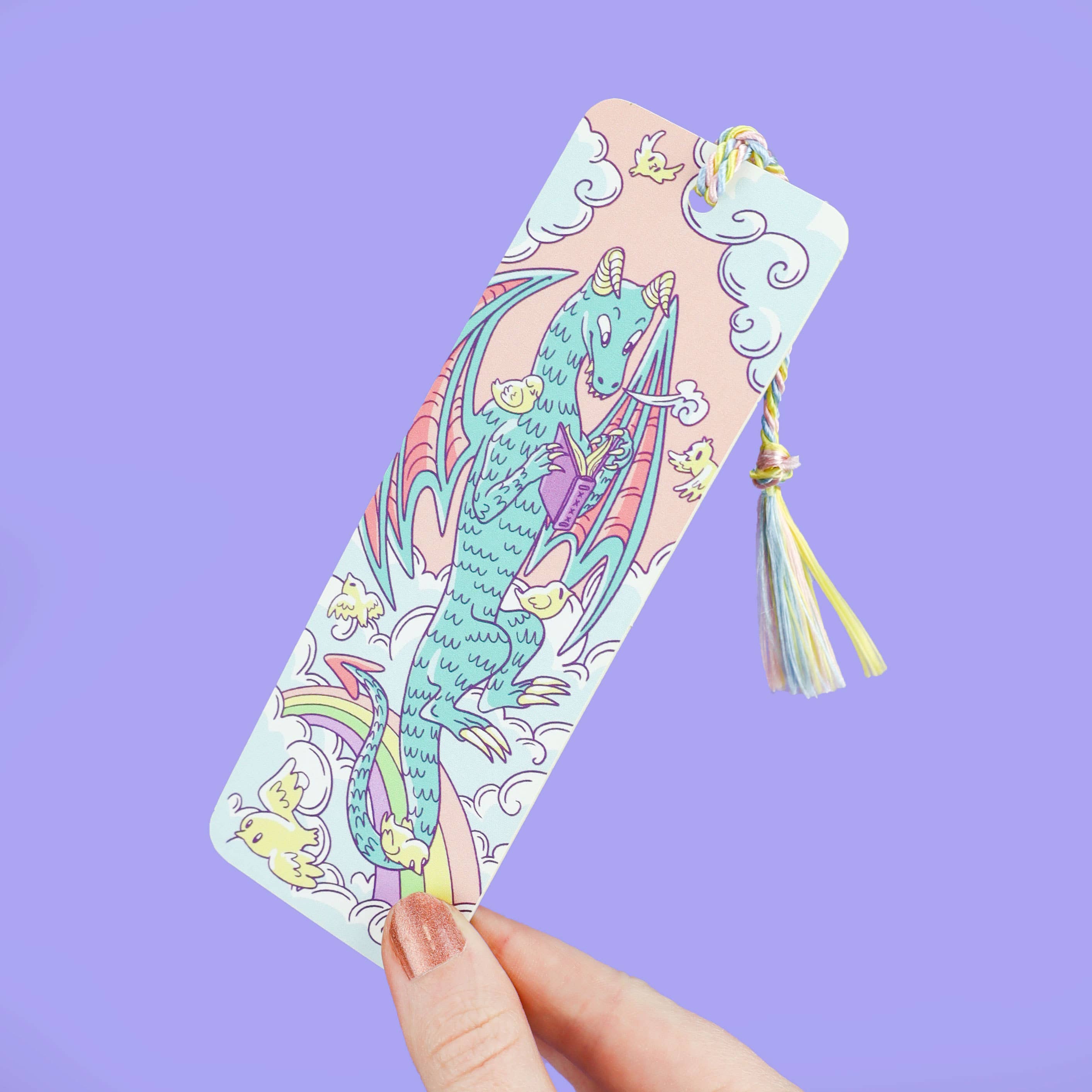 Pastel Dragon Bookmark