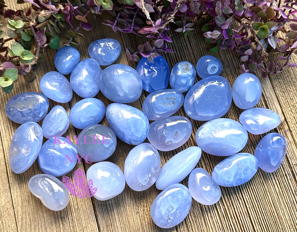 Blue Chalcedony Tumble